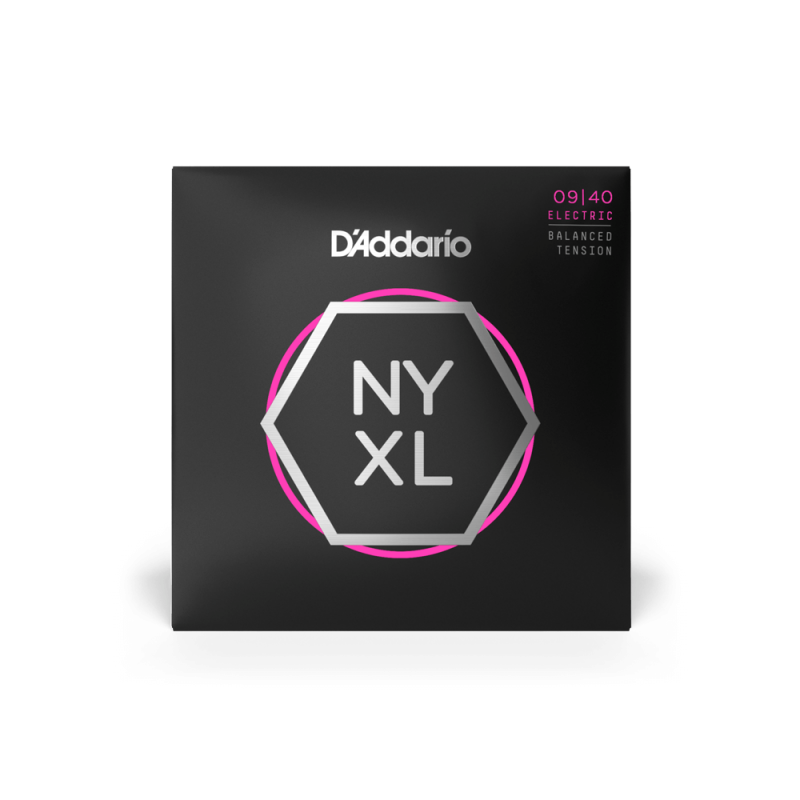 Набір струн D'ADDARIO NYXL0940BT NYXL ELECTRIC BALANCED TENSION SUPER LIGHT (09-40)
